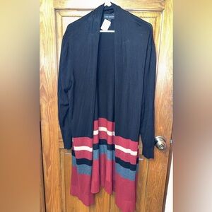 Lane Bryant Black Knit Cardigan